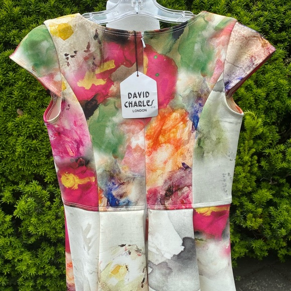 DAVID CHARLES London*Floral Dress*Age 8 & 14*$225 - Picture 8 of 9